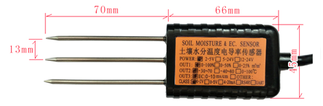 SE0X-MS soil probe dimensions